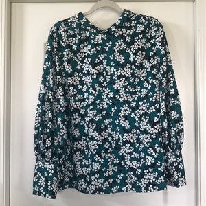 NWOT Long Sleeve Floral Top